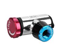KIMISS GIYO Vélo, Cartouche Pompe Ball Mini Portable CO2 Gonfleur Tête