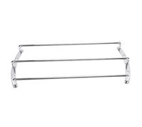 KIMISS Grille de Haut Parleur pour Subwoofer, Protection de Haut Parleur à 3 Barres en Métal chromé, Couvercle Anti Poussière et Anti Rouille for Voiture et Bar (12 Pouces)