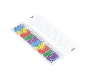 KIMISS Guitare Sliding Ruler for Pentatonic Scales - Colorful Guitar Scale Sliding Ruler pour les Débutants - Guitar Fingerard Scar Graphié Instruments de Musique/Instrument