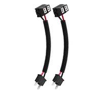 KIMISS H7 Adaptateur Phares Voiture,Connecteur d'extension de phares Faisceau de Câblage Prises
