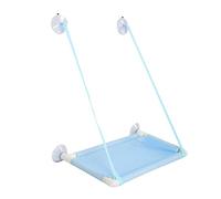 KIMISS Hamac de Fenêtre pour Chat avec Ventouses, Gain de Place, Lavable, Lit pour Bain de Soleil Tout Autour - Perchoir Robuste pour Chats d'intérieur - Fournitures pour Animaux Domestiques/Lits