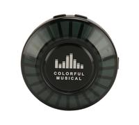 KIMISS Haut-Parleur à Conduction Osseuse Mini 5.0 avec Lumières Rythmiques RVB - Haut-Parleur sans Fil Portable pour la Musique, Les Podcasts et Les Appels