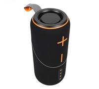 KIMISS Haut-Parleur Bluetooth Portable - Haut-Parleur sans Fil 20 W avec Lumières Colorées pour Les Fêtes et Un Usage Domestique (Black)