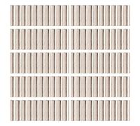 KIMISS Haute stabilité 100 Pièces Kit de Manchons à Sertir à Baril Unique Corrosion Bonne Fixation Connecteurs de Tube de Ligne de Pêche pour la Pêche Kit de Manchon de Boucle de Sertissage en (2.2#)