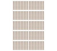 KIMISS Haute stabilité 100 Pièces Kit de Manchons à Sertir à Baril Unique Corrosion Bonne Fixation Connecteurs de Tube de Ligne de Pêche pour la Pêche Kit de Manchon de Boucle de Sertissage en (2,8#)