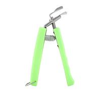 KIMISS Hauteur de Clamp/Holder de Bol Anti-échec Multifonction - Outil de Cuisson en Acier Inoxydable pour le Retrait de la Vaisselle (GREEN)