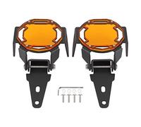 KIMISS Housse Antibrouillard Moto, Housse de Protection Antibrouillard Moto Protection de Lampe LED Fit pour R1200GS R1250GS Adventure LC (Orange)