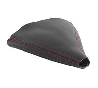 KIMISS Housse de Démarrage de Levier de Vitesse H3 Durable, Housse d'engrenage en Cuir PU Souple pour H3 2005 - 2011, Protection Intérieure Résistante aux Rayures (Coutures rouges)