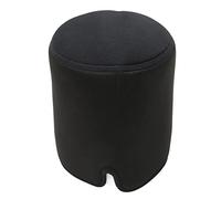 KIMISS Housse de Protection de Haut-Parleur pour HomePod 2ème Génération - Boîtier étanche à la Poussière avec Coussinet Antidérapant - Idéal pour Les Modèles 2023 - Noir