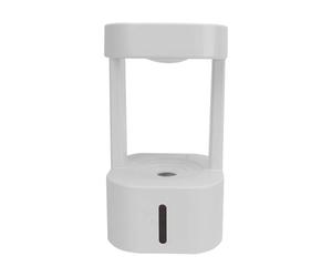 KIMISS Humidificateurs à Brume pour la Maison et le Bureau, Humidificateur d'air à Gouttelettes d'eau anti-gravité de 580 Ml, Silencieux avec Aromathérapie, Prise USB, Idéal pour la Chambre et