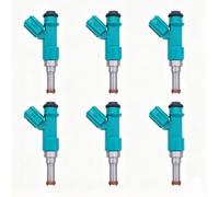 KIMISS Injecteurs de Carburant, Buses D’injection, 6 Pièces 12 Trous for Remplacement Automobile, Acier Inoxydable, Références 84212380 23209 0P010 FJ1084