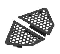 KIMISS Inserts de Couvercle de Réservoir de Gaz Latéraux en Plastique, Inserts de Réservoir de Carburant Gauche Droite, Décoration, Numérisation 3D, Conception à Clipser, Remplacement (BLACK)