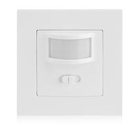 KIMISS Interrupteur à Capteur de Mouvement Infrarouge PIR pour Applique Murale Encastrée, Compatible avec 110 V-240 V, Idéal pour Les économies d'énergie et la Domotique Pratique