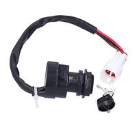 KIMISS Interrupteur à clé d'allumage 4GB-82510-11-00 de Remplacement pour Banshee 350 YFZ350, Comprend 2 Clés