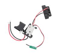 KIMISS Interrupteur de Contrôle de Vitesse pour Perceuse électrique, Interrupteur à Gâchette Réglable pour Outils électriques, Perceuse sans Fil 7.2V-24V avec Lumière