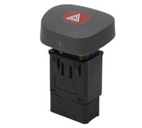 KIMISS Interrupteur de Feux de Détresse 7700421820 de Remplacement pour MK2 1998-2010, Interrupteur à Bouton de Lumière Clignotante d'urgence, d'indicateur 'avertissement de Voiture