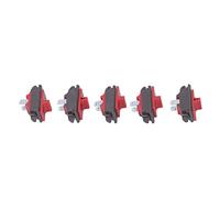 KIMISS Interrupteur de Flamme de Tronçonneuse de 5pcs pour 365 371 372 336, Commutateur d'arrêt du Moteur du Moteur 503718201, Interrupteur d'arrêt Off pour Les Outils de Jardin