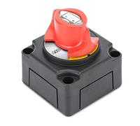 KIMISS Isolateur de Batterie 12V 300A, Bouton de Déconnexion de Batterie, Interrupteur Marche-arrêt, Courant élevé pour Voiture, Camping-car, Yacht Marin, Interrupteur de Coupure de Courant