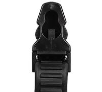 KIMISS Jet Fin Sangles à Ressort Jet Fin Sangle Caoutchouc Noir Plastique 1 Paire de Plongée Réglable Plongée sous-Marine Palmes Sangles Sory (L) (L)