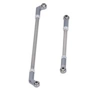 KIMISS Jeu de Bielles de Direction RC - Tige de Traction de Direction en Alliage d'aluminium de 90 Mm pour Voitures SCX10 III 1/10 RC - Solution de Liaison de Durable (Ti Couleur)