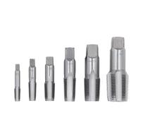 KIMISS Jeu de Filières en Acier au Carbone, Kit de 6 Pièces | Différentes tailles pour les exigences de filetage des pipelines, Acier au carbone durable, Coupe précise à droite