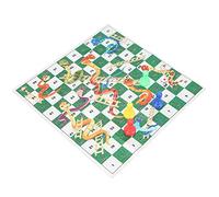 KIMISS Jeu d'échecs de Jeu de société Amusant - Échiquier en Plastique Portable pour Un Rangement Facile et Une Interaction avec Les Parents - Idéal pour Les Fêtes, Les Voyages et Les Activités de