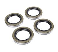 KIMISS Joints de Graisse de Roue de Moyeu de Remorque, 171255TB Joint de Roue de Remorque Remplacement de Joint de Graisse à Double Lèvre pour Essieux E-Z Lube 3500 Lbs 84 Broches