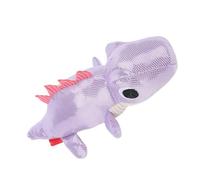 KIMISS Jouet Interactif à Mâcher en Peluche pour Chien avec Papier Froissé-Sons Grinçants pour Petits et Grands Chiens, Résistant aux Morsures pour Les Câlins et (Crocodilien)