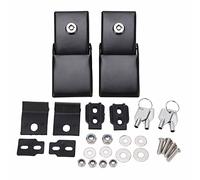 KIMISS Kit Capot Anti-vol Catch Latch Kit avec Clés pour JK 2007-2017