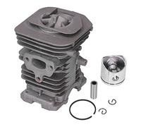 KIMISS Kit Cylindre-Piston 38mm, Pièces de Rechange pour Tronçonneuse 136 137 141, Haute Performance | Patio, Pelouse et Jardin