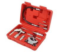 KIMISS Kit d'accessoires de Lubrification pour Outil de Graissage Quick Connect - Kit de Coupleur Robuste en Métal pour Une Gamme de Modèles de Voitures et de Camions