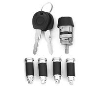 KIMISS Kit d'allumage/serrure de porte, cylindre de serrure d'allumage et clé pour T4 1990-2003 357905855A