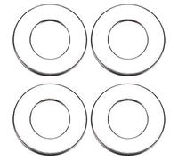 KIMISS Kit d'assortiment de Rondelles en Acier de Haute qualité avec Boîte - 110 Rondelles Plates en Acier Inoxydable Standard Impérial - Idéal pour un Usage Industriel