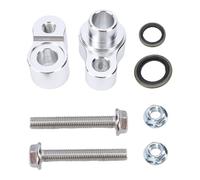 KIMISS Kit de Blocage de Climatisation Arrière, Bloc de Climatisation en Métal avec Rondelles d'étanchéité pour Tahoe 2000-2013, Compatible avec Divers Grands SUV