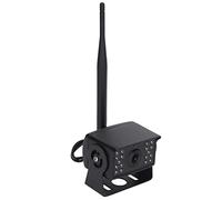 KIMISS Kit de Caméra de Recul pour Camion, Caméra de Recul sans Fil avec Connexion WiFi, étanche IP67 pour Véhicules Surdimensionnés - HD 1280 X 720p, Vision Nocturne Infrarouge