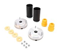 KIMISS Kit de Coupelle Amortisseur Avant, Support de Jambe de Suspension Avant avec Supports Supérieur Inférieur et Butées, for C Class W203 CL203