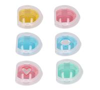 KIMISS Kit de Filtres D'objectif de 6 Couleurs, Ensemble de Filtres D'objectif de Couleur de Gros Plan de Couleur de PVC Filtre de Couleur de Lentille de Gros Plan Filtre Selfie