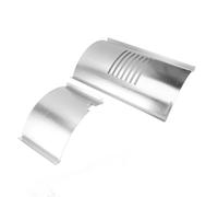 KIMISS Kit de Gril à Flamme en Acier Inoxydable avec Couvercle Coulissant et Kit Inférieur avec Barre de Réglage du Gril à Flamme pour Barbecue et Pièces de Rechange pour Fumoir Pit