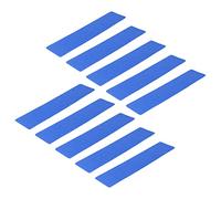 KIMISS Kit de Marqueurs de Ligne de Court - Marqueur de Spot de Tennis et Ligne de Marquage Polyvalente pour Terrains de Pickleball, de Tennis et de Basket-Ball - Facile à Voir, Design en PVC (Blue)