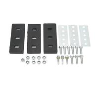 KIMISS Kit de Modification de la Roue de la Souffleuse de Neige Universal 3/8 "3 Lame, Compatible avec des Machines en 2 étapes, Amélioration du Caoutchouc Lourd