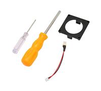 KIMISS Kit de Montage d'impression 3D pour Remplacement du Ventilateur de Refroidissement - Adaptateur e, Support de Ventilateur Silencieux et Efficace, Comprend Tournevis et Fil, Idéal pour la