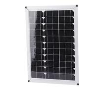 KIMISS Kit de Panneau Solaire 100W avec Contrôleur Imperméable Systèmes de Grille - Module Solaire Monocristallin Camping et Alimentation en Plein Air Réécrite