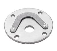 KIMISS Kit de Plaque de Soupape d'air, Ensemble de Remplacement de Soupape à Clapet en Métal pour Compresseurs 3/8 Pouces, Forme de Langue pour des Performances Améliorées