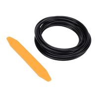 KIMISS Kit de Réduction du Bruit de Bande de Toit Ouvrant pour Modèle 3 Toutes Années - Housse de Pare-brise en Caoutchouc Anti-poussière