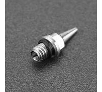KIMISS Kit de Remplacement de Buse d'aiguille d'aérographe Accessoires 'aérographe - Projets et Usage Professionnel (0,2 mm)
