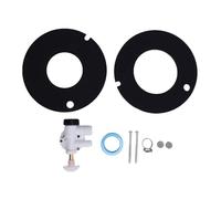 KIMISS Kit de Remplacement de Valve de Chasse d'eau pour Camping-Car, Kit de Valve d'eau pour Camping-Car, Assemblage 385314349, étanchéité Améliorée, Débit Stable avec Combo pour