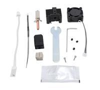 KIMISS Kit de Remplacement X1 Hotend, Buse en Acier trempé de 0,4 Mm, Bloc Chauffant d'extrudeuse Complet avec Ventilateur de Refroidissement, Thermistance, Chauffage en Céramique