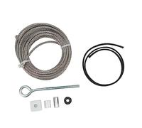 KIMISS Kit de Réparation de Câbles 7 Pièces, Outil Métallique 22305 pour Systèmes de Câbles Universels de Remorque, Camping-Car et Camion