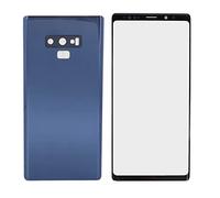 KIMISS Kit de Réparation d'écran en Verre et de Porte Arrière pour Note 9 - Pièces de Rechange Complètes avec Outils (Blue)