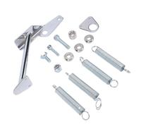 KIMISS KIT de Ressorts de Double Rappel D'accélérateur de Carburateur chromé, Remplacement de Contrôle Précis et Robuste, HOLLEY 2300, Scène AUTO APPLICABLE